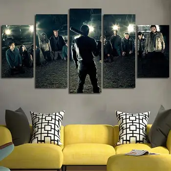 5 piece canvas art The Walking Dead Negan Wall Art Canvas 
5 piece canvas art The Walking Dead Negan Wall Art Canvas