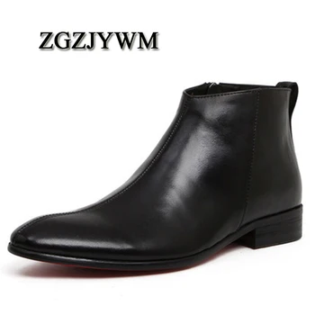 ZGZJYWM New Autumn and Winter Fashion Casual Pointed Toe Zipper Martin Male High Men's Boots Soft Leather Dress Boots For Men
ZGZJYWM New Autumn and Winter Fashion Casual Pointed Toe Zipper Martin Male High Men's Boots Soft Leather Dress Boots For Men