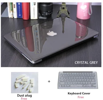 Crystal Laptop Case+ Keyboard Cover+Dust Pulg For Macbook Pro Retina Touch Bar & ID Air 11 11.6 12 13 15 15.4 inch Hard Shell
Crystal Laptop Case+ Keyboard Cover+Dust Pulg For Macbook Pro Retina Touch Bar & ID Air 11 11.6 12 13 15 15.4 inch Hard Shell