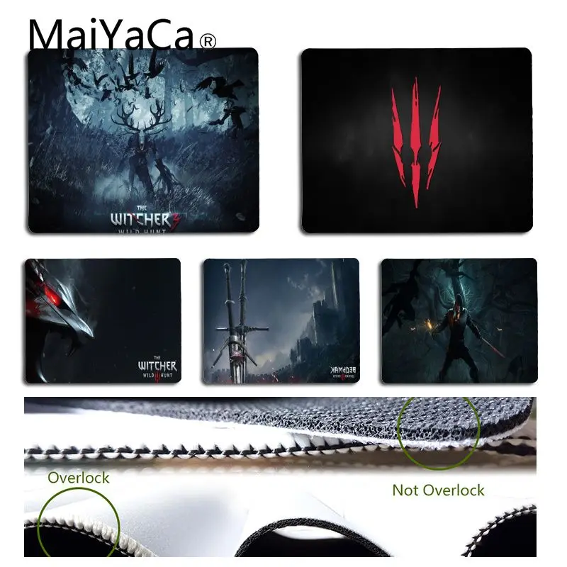 MaiYaCa The Witcher 3 Wild Hunt Mouse pad PC Computer mat Natural Rubber Gaming mousepad Desk Mat
MaiYaCa The Witcher 3 Wild Hunt Mouse pad PC Computer mat Natural Rubber Gaming mousepad Desk Mat