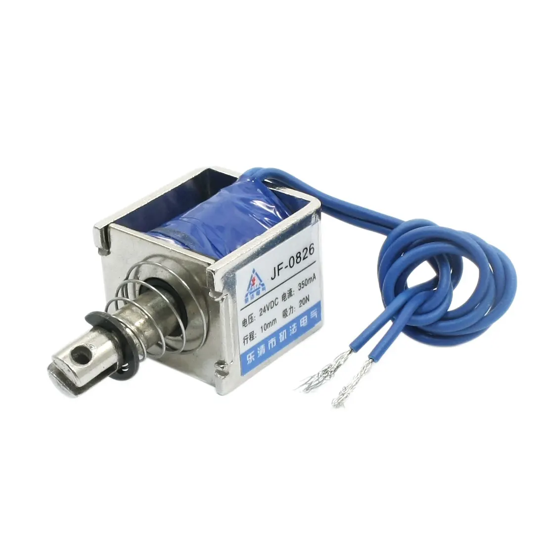 UXCELL Dc24v 20N Force 10Mm Actuator Plunger Return Linear Motion Open Frame Pull Solenoid Electromagnet
UXCELL Dc24v 20N Force 10Mm Actuator Plunger Return Linear Motion Open Frame Pull Solenoid Electromagnet