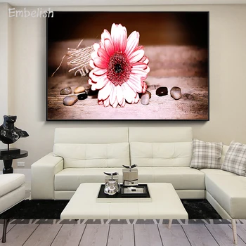 Embelish 1 Pieces Large Size Modern Home Decor Landscape Pictures Pink Flower HD Print Canvas Paintings Bedroom Wall Posters 
Embelish 1 Pieces Large Size Modern Home Decor Landscape Pictures Pink Flower HD Print Canvas Paintings Bedroom Wall Posters