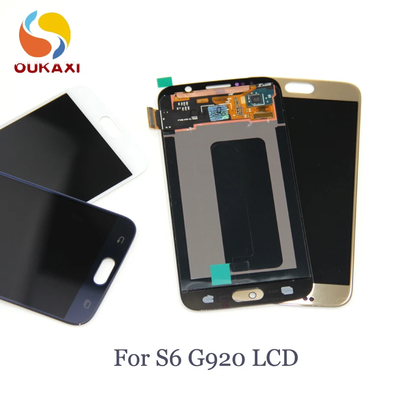 Super AMOLED LCD for SAMSUNG GALAXY S6 G920 G920F Display Touch Screen Digitizer Assembly+Tools
Super AMOLED LCD for SAMSUNG GALAXY S6 G920 G920F Display Touch Screen Digitizer Assembly+Tools