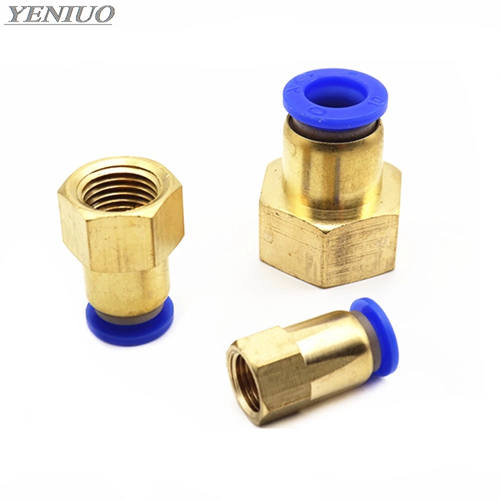 PCF" OD Hose Tube 4MM-12MM Pneumatic Connector 1/8'' 1/4'' 3/8'' 1/2''BSP Female thread Push In Fitting for Air Pipe joint
PCF" OD Hose Tube 4MM-12MM Pneumatic Connector 1/8'' 1/4'' 3/8'' 1/2''BSP Female thread Push In Fitting for Air Pipe joint