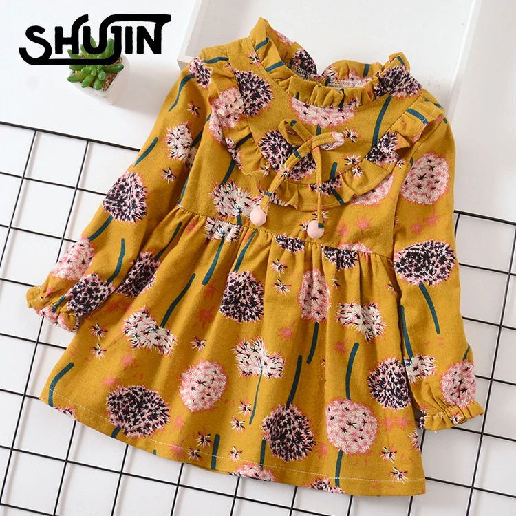 SHUJIN Girls Flower Ruffles Dress Children Cotton Princess Dresses Girls Party Wedding Costumes Kids Baby Bow Pompom Clothes
SHUJIN Girls Flower Ruffles Dress Children Cotton Princess Dresses Girls Party Wedding Costumes Kids Baby Bow Pompom Clothes