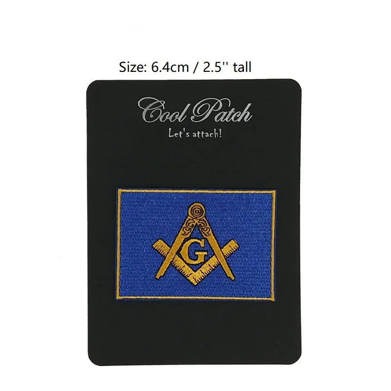 MASONIC FLAG Embroidered LOGO Iron On Patch FREEMASON SQUARE COMPASS MASON EMBLEM Emo Goth Punk Rockabilly Customized patch
MASONIC FLAG Embroidered LOGO Iron On Patch FREEMASON SQUARE COMPASS MASON EMBLEM Emo Goth Punk Rockabilly Customized patch