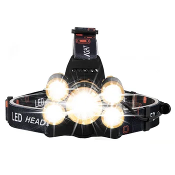 Powerful T6 Headlamp Rechargeable Zoomable Focus Frontale LED Head Lamp Flashlight Waterproof Torch 4 Modes Adjustable Headlight
Powerful T6 Headlamp Rechargeable Zoomable Focus Frontale LED Head Lamp Flashlight Waterproof Torch 4 Modes Adjustable Headlight