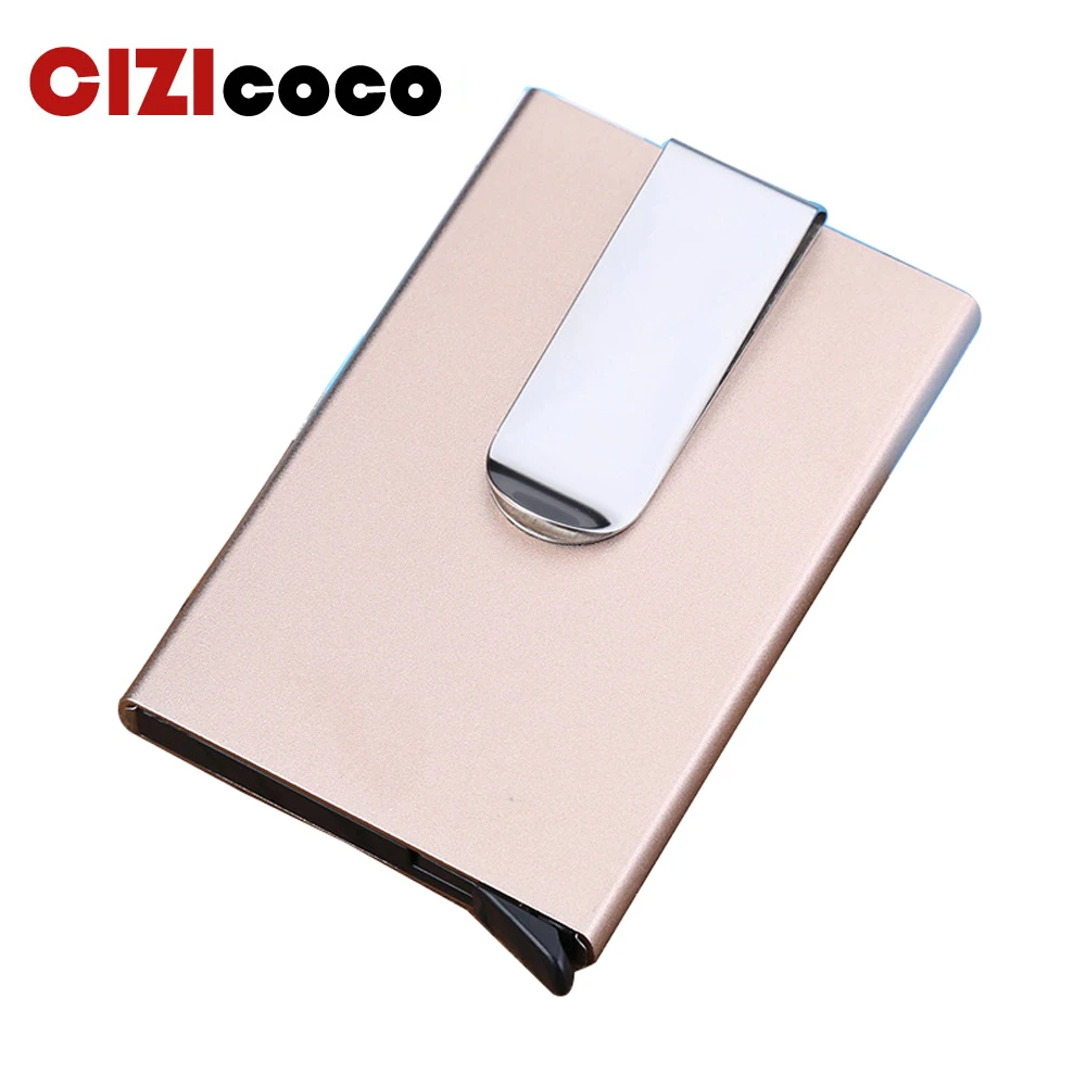 New Fashion Slim Metal Credit Card Holder With RFID Anti-chief Travel Mini Wallet Porte Carte Male Wallet
New Fashion Slim Metal Credit Card Holder With RFID Anti-chief Travel Mini Wallet Porte Carte Male Wallet