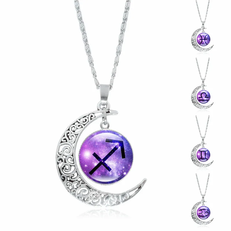 2019 New 12 Zodiac Signs Constellation Leo Aries Taurus Hollow Filigree Moon Pendant Chains Statement Necklace Choker Collar
2019 New 12 Zodiac Signs Constellation Leo Aries Taurus Hollow Filigree Moon Pendant Chains Statement Necklace Choker Collar