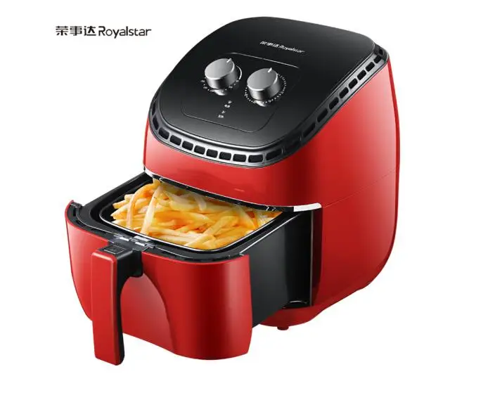 Royalstar RS AF68 2.9L красочная классическая черная красная фритюрница для приготовления