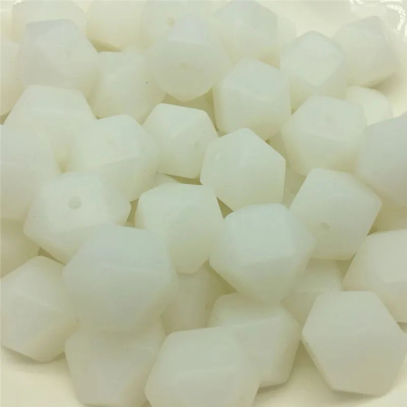 10 PCS Clear White 17 MM Hexagon Shaped Silicone Beads Teething Baby Teether DIY Pacifier Chain Infants Tooth Care Food Grade
10 PCS Clear White 17 MM Hexagon Shaped Silicone Beads Teething Baby Teether DIY Pacifier Chain Infants Tooth Care Food Grade