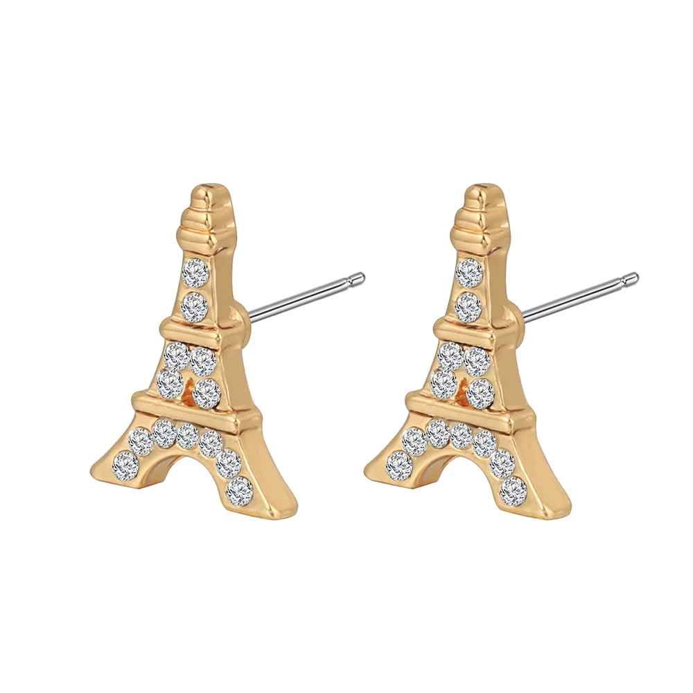 Fanqieliu Vintage Silver Earrings For Girl 2018 Fashion Gold Tower Rhinestone Stud Earrings For Women FQL101211
Fanqieliu Vintage Silver Earrings For Girl 2018 Fashion Gold Tower Rhinestone Stud Earrings For Women FQL101211