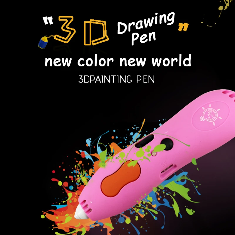 

Myriwell MR RP-100A Magic 3d printer pen Drawing 3D Pen With 3Color ABS filaments 3D Printing 3d pens for kids birthday present