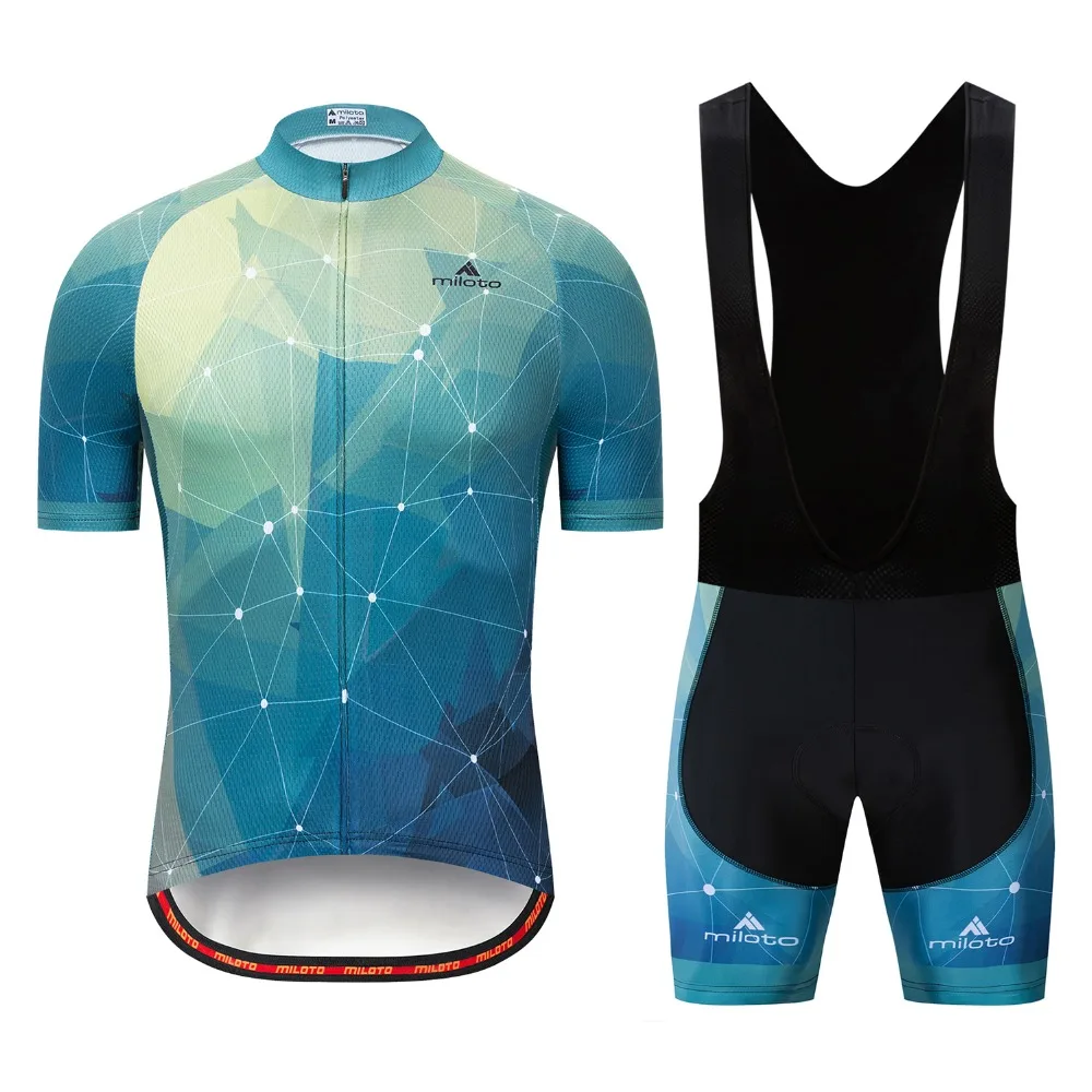 MILOTO 2019 NEW Cycling Jersey Sets Men's style short sleeves Cycling Sets clothing sportswear outdoor mtb ropa ciclismo bike
MILOTO 2019 NEW Cycling Jersey Sets Men's style short sleeves Cycling Sets clothing sportswear outdoor mtb ropa ciclismo bike