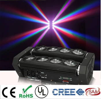 LED Moving Head Spider Light 8x15W 4in1 RGBW Party Light DJ Lighting Beam DMX Lights Stage effects
LED Moving Head Spider Light 8x15W 4in1 RGBW Party Light DJ Lighting Beam DMX Lights Stage effects