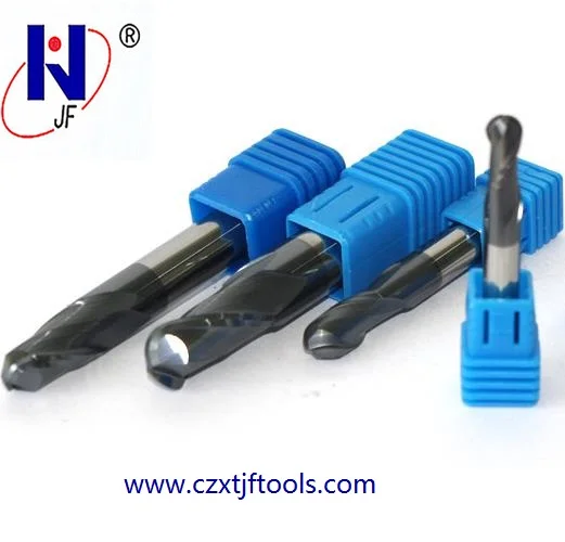Solid carbide Ball nose end mill 2 flute end mills with straight shank milling cutter HRC50 TiAlN Coated R4*16*D8*100
Solid carbide Ball nose end mill 2 flute end mills with straight shank milling cutter HRC50 TiAlN Coated R4*16*D8*100