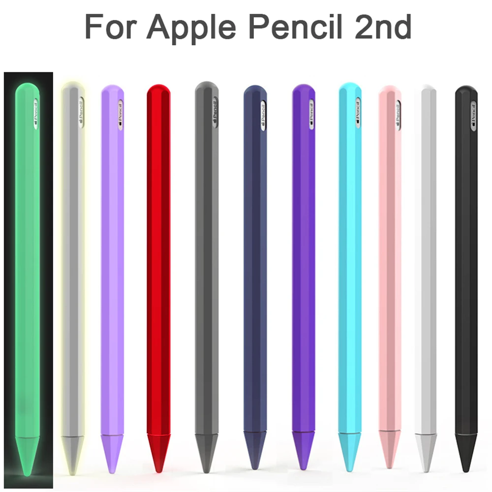 Colorful Soft Silicone Case Nib Cover Sleeve Wrap Tip Holder Protective Skin for Apple Pencil 2 for iPad Pro Tablets Accessories
Colorful Soft Silicone Case Nib Cover Sleeve Wrap Tip Holder Protective Skin for Apple Pencil 2 for iPad Pro Tablets Accessories
