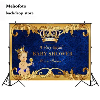 Mehofoto Royal Prince Baby Shower Backdrop Gold Crown Royal Blue Photography Background Vinyl Welcome Little Boy Baby Shower 935
Mehofoto Royal Prince Baby Shower Backdrop Gold Crown Royal Blue Photography Background Vinyl Welcome Little Boy Baby Shower 935