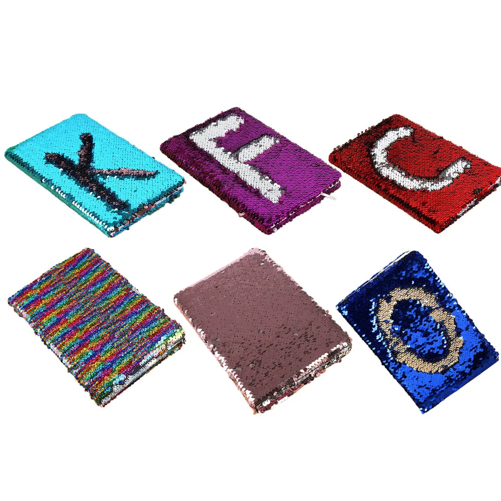 A5 Reversible Glitter Sequin Journal Office Diary Notebook Notepad Book School Memos Stationery for Kids Girls Festival Gifts
A5 Reversible Glitter Sequin Journal Office Diary Notebook Notepad Book School Memos Stationery for Kids Girls Festival Gifts