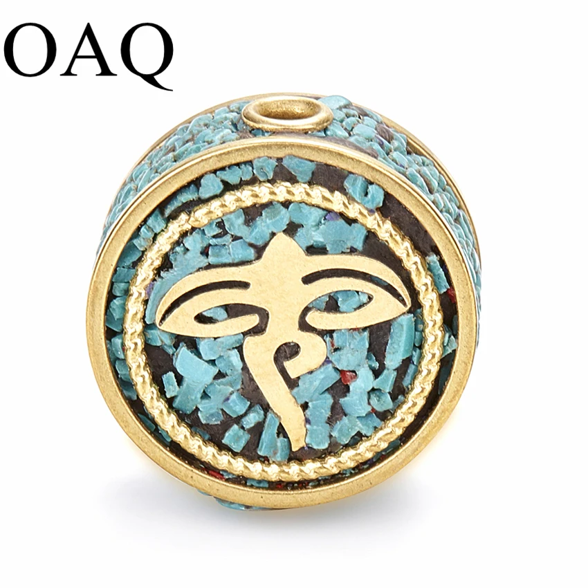 Wholesale Beads Retro Nepal Beads Clay Beads For Jewelry Craft Round 5pcs DIY Accessories 9mm*18mm Pure Copper Pure Handmade
Wholesale Beads Retro Nepal Beads Clay Beads For Jewelry Craft Round 5pcs DIY Accessories 9mm*18mm Pure Copper Pure Handmade