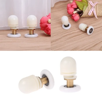 4Pcs/Set 25mm Dia Partiality Shower Bath Door Rollers Runners Wheels Pulleys 41x5mm
4Pcs/Set 25mm Dia Partiality Shower Bath Door Rollers Runners Wheels Pulleys 41x5mm
