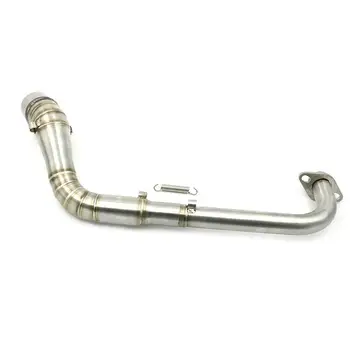 Motorcycle Exhaust Middle Link Pipe Escape 304 Stainless Steel Slip-On for Yamaha 2015 2016 2017 NMAX 155 NMAX 125 Scooter
Motorcycle Exhaust Middle Link Pipe Escape 304 Stainless Steel Slip-On for Yamaha 2015 2016 2017 NMAX 155 NMAX 125 Scooter