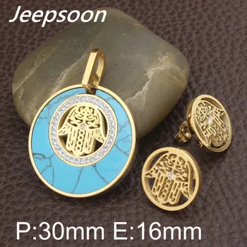 HOT selling New Fashion Round Hand Jewelry stainless steel jewelry sets pendant + Earrings for women & girls SBJFOLNCA
HOT selling New Fashion Round Hand Jewelry stainless steel jewelry sets pendant + Earrings for women & girls SBJFOLNCA