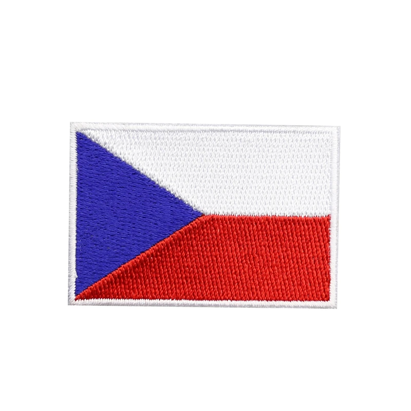 1 PCS High Grade Embroidered Iron On Czech Republic Flag Patches Patriotic Military Patches with Glue for Backpack Coat DIY
1 PCS High Grade Embroidered Iron On Czech Republic Flag Patches Patriotic Military Patches with Glue for Backpack Coat DIY