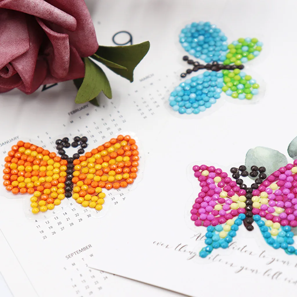 5D DIY Sticker Diamond Painting Kits for Kids and Adult Beginners Stick Paint butterfly Cute Animals broderie diamant Stickers
5D DIY Sticker Diamond Painting Kits for Kids and Adult Beginners Stick Paint butterfly Cute Animals broderie diamant Stickers