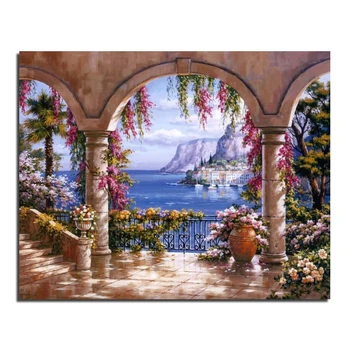 Garden 50x40 Diamond embroidery Diy diamond square drill rhinestone pasted Crafts Needlework home decoration zx
Garden 50x40 Diamond embroidery Diy diamond square drill rhinestone pasted Crafts Needlework home decoration zx