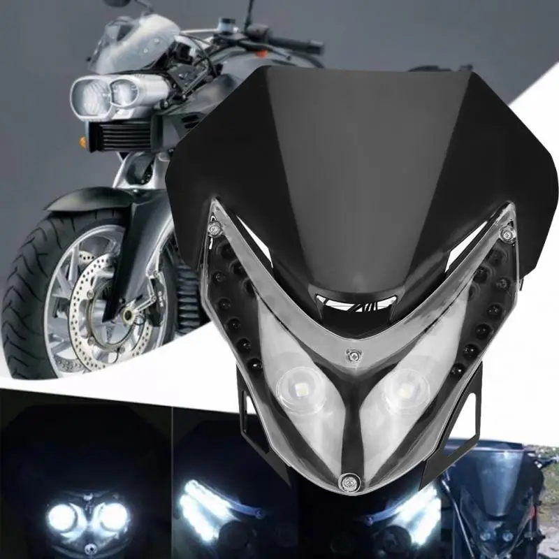 Universal Cool 12V 10W Dirtbike Motorcycle LED Headlight Sport Custom Fairing Light
Universal Cool 12V 10W Dirtbike Motorcycle LED Headlight Sport Custom Fairing Light