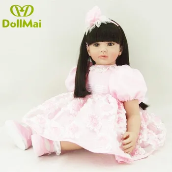 Lovely children Princess Doll 60cm silicone vinyl limbs soft reborn baby doll girl reborn toddler alive bonecas gift toys
Lovely children Princess Doll 60cm silicone vinyl limbs soft reborn baby doll girl reborn toddler alive bonecas gift toys