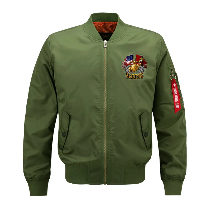 ASSTSERIES Plus Size 8XL Men Military Marines Jacket High Quality Logo Print Men Bomber Jacket Spring Autumn Jacket Male
ASSTSERIES Plus Size 8XL Men Military Marines Jacket High Quality Logo Print Men Bomber Jacket Spring Autumn Jacket Male