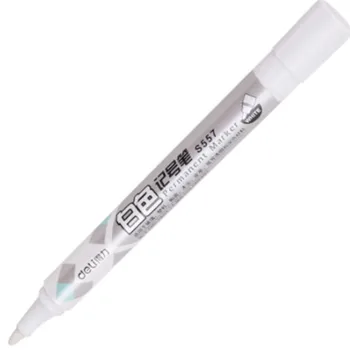 1PC Hot New Permanent Marker White Bulk Oil-Ink Marker Pens Stationery 3mm Fine Tip Paint Pen Office School Marker Pen Supplies
1PC Hot New Permanent Marker White Bulk Oil-Ink Marker Pens Stationery 3mm Fine Tip Paint Pen Office School Marker Pen Supplies
