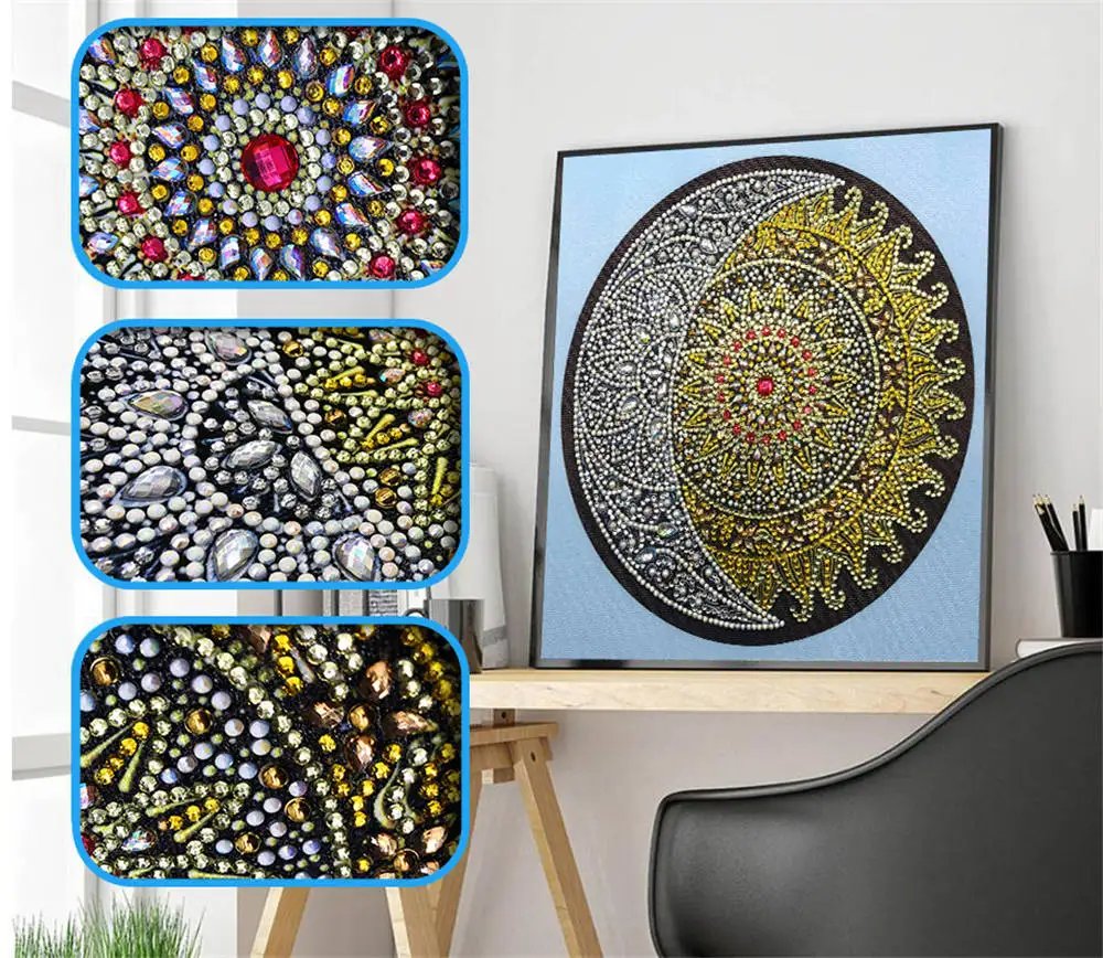 SaShiko Special 5D Diamond Embroidery Circle Sun Pattern Combination Modern Pattern DIY 5D Part Drill Art Home Decoration
SaShiko Special 5D Diamond Embroidery Circle Sun Pattern Combination Modern Pattern DIY 5D Part Drill Art Home Decoration