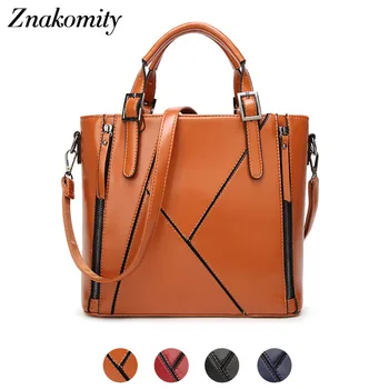 Znakomity Fashion brown leather women handbag china Vintage shoulder bag women Patchwork tote bag female messenger crossbody bag
Znakomity Fashion brown leather women handbag china Vintage shoulder bag women Patchwork tote bag female messenger crossbody bag