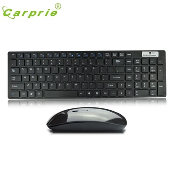 CARPRIE 2.4G Wireless Keyboard Slim White Cordless USB Receiver Wireless Keyboard and Optical Mouse Set 20J Drop Shipping
CARPRIE 2.4G Wireless Keyboard Slim White Cordless USB Receiver Wireless Keyboard and Optical Mouse Set 20J Drop Shipping