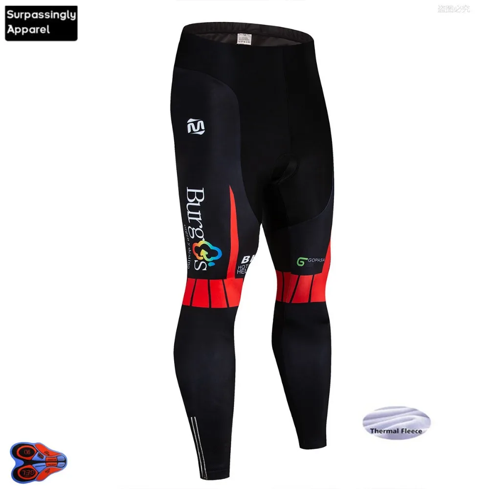 2019 Men Burg Cycling Bib Pants Long Cycling 9D Gel Padded Pants Pro Team Bicycle Pad Breathable Bib Pants Winter Fleece Thermal
2019 Men Burg Cycling Bib Pants Long Cycling 9D Gel Padded Pants Pro Team Bicycle Pad Breathable Bib Pants Winter Fleece Thermal