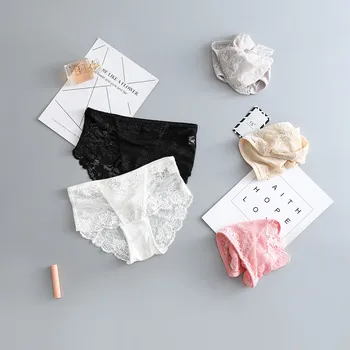100% Natural Silk Ladies Seamless Underwear Lace Breathable Lingerie Middle Waist Underpant Young Girls' Raise Buttocks Briefs
100% Natural Silk Ladies Seamless Underwear Lace Breathable Lingerie Middle Waist Underpant Young Girls' Raise Buttocks Briefs
