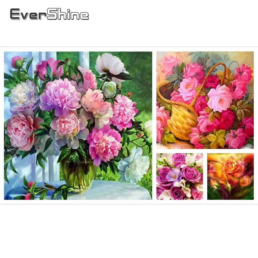 EverShine Diamond Mosaic Flower Pictures Of Rhinestones 5D Diamond Painting Full Round Flowers Diamond Embroidery Wall Decor
EverShine Diamond Mosaic Flower Pictures Of Rhinestones 5D Diamond Painting Full Round Flowers Diamond Embroidery Wall Decor
