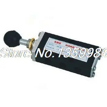 

1x 5 ports 2 positions 1/4" BSP Hand Operated Air Valve Hand Return JM-08