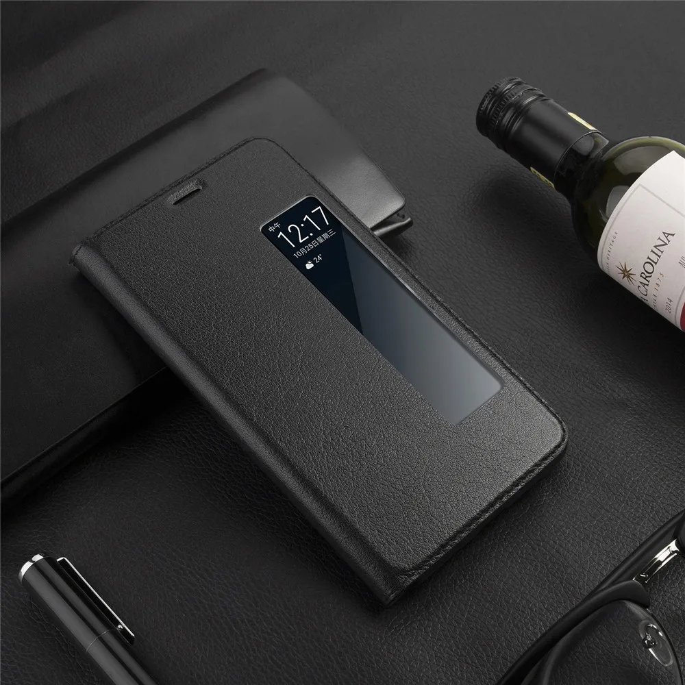 Genuine flip Leather Case For Huawei mate 10 Case with Window back cover mate10 phone bags luxury Brand design
Genuine flip Leather Case For Huawei mate 10 Case with Window back cover mate10 phone bags luxury Brand design