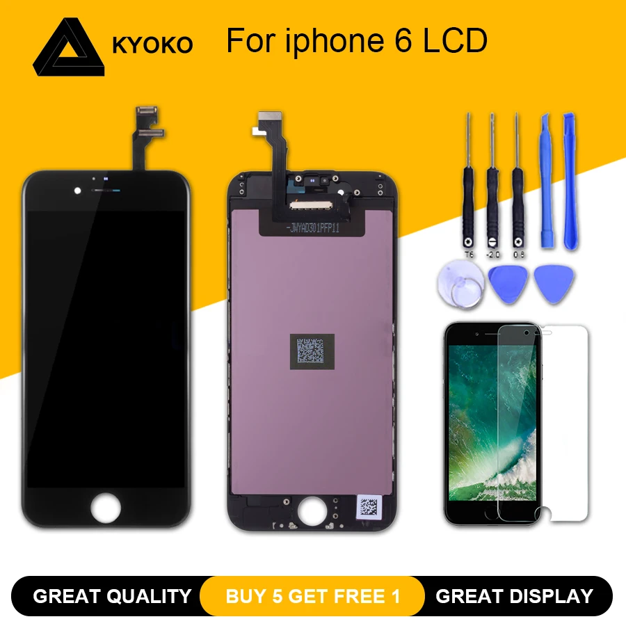 Grade AAA LCD Display For iPhone 6 Module Touch Screen Glass Digitizer Replacement For iphone 5C Repair LCD Screen Assembly
Grade AAA LCD Display For iPhone 6 Module Touch Screen Glass Digitizer Replacement For iphone 5C Repair LCD Screen Assembly