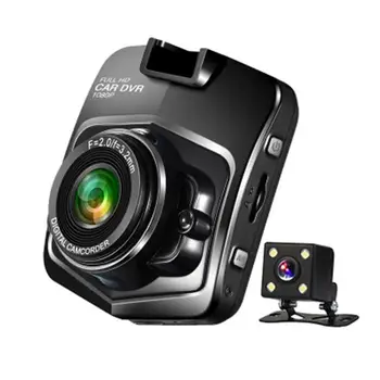 2.4 Inch Front Rear Dash Cam Double Lens Driving Recorder 1080P HD Mini Night Vision 150 Degrees Wide Angle Parking Monitoring C
2.4 Inch Front Rear Dash Cam Double Lens Driving Recorder 1080P HD Mini Night Vision 150 Degrees Wide Angle Parking Monitoring C