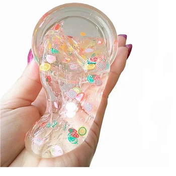 Slime with Fruit Slices Slide Charms Kit Fruit Polymer Clear Slimes Putty Clay DIY Toys for Kids Children Educational Gift
Slime with Fruit Slices Slide Charms Kit Fruit Polymer Clear Slimes Putty Clay DIY Toys for Kids Children Educational Gift