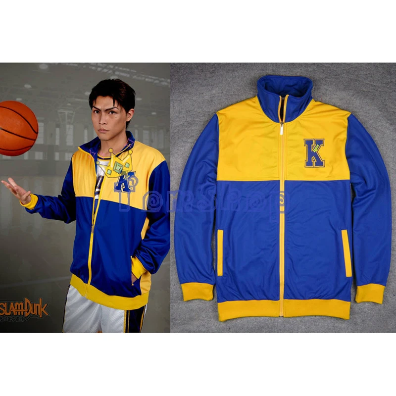 Anime SLAM DUNK Kainan High School Basketball Team Cosplay Costume Warm up Jacket Coat Sports Wear Team Uniform Size M L XL XXL
Anime SLAM DUNK Kainan High School Basketball Team Cosplay Costume Warm up Jacket Coat Sports Wear Team Uniform Size M L XL XXL