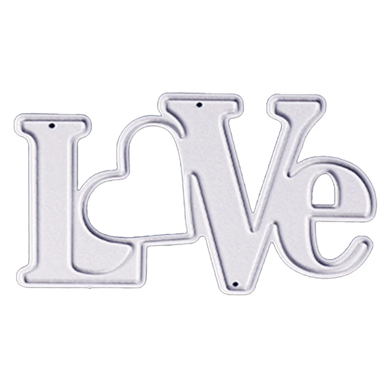 2018 Metal Craft Words Love Die Cutting Dies For Scrapbooking/diy Christmas Wedding Halloween Cards Hand Account
2018 Metal Craft Words Love Die Cutting Dies For Scrapbooking/diy Christmas Wedding Halloween Cards Hand Account