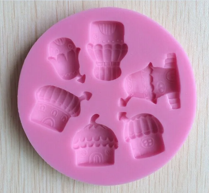 DIY pink Bake cake mould sugar tools Cake decoration silicon mold cartoon chocolate handmade soap mould mushroom cabin F0504
DIY pink Bake cake mould sugar tools Cake decoration silicon mold cartoon chocolate handmade soap mould mushroom cabin F0504