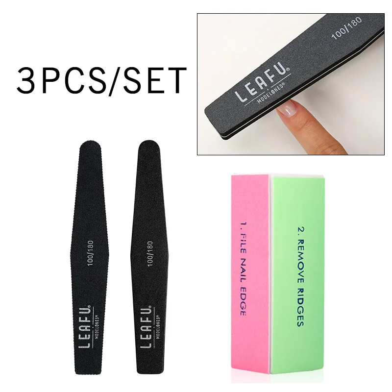 Modelones 3Pcs/Lot Sanding Nail Files 100/180 Block Pedicure Manicure Nail Buffer File High Quality Sanding Buffer Set
Modelones 3Pcs/Lot Sanding Nail Files 100/180 Block Pedicure Manicure Nail Buffer File High Quality Sanding Buffer Set
