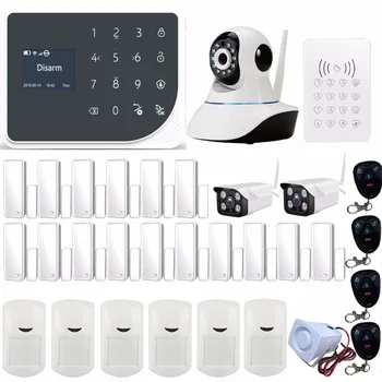 Yobang Security WiFi GSM Home Alarm System 2G Wireless Security Alarm SMS Alert alarm system PIR Sensor 110dB Sirens
Yobang Security WiFi GSM Home Alarm System 2G Wireless Security Alarm SMS Alert alarm system PIR Sensor 110dB Sirens